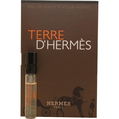 Hermes Terre D'Hermes Parfum Pure Perfume Sample .06 oz / 2ml x3
