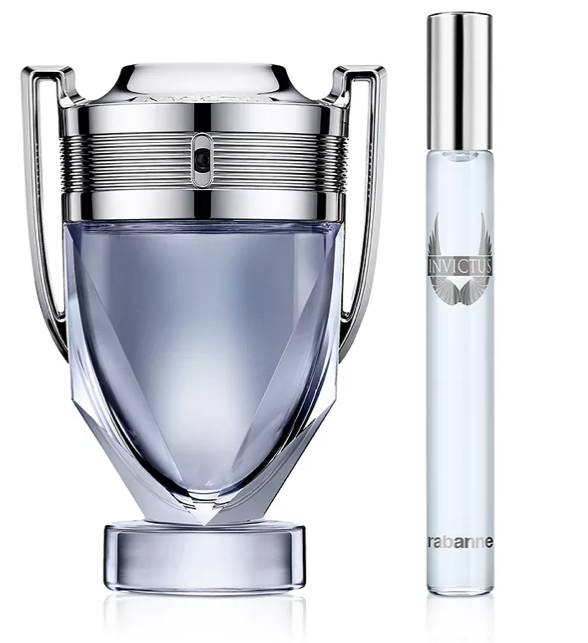 PACO RABANNE INVICTUS EDT SP 3.4oz + 20ml EDT SP TRAVEL SET