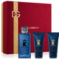 D&G K EDP SP 3.4oz + 1.7oz After Shave Balm + 1.7oz Show Gel