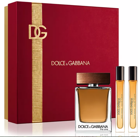 D&G THE ONE (M) EDT SP 3.4oz+ 10ML EDP SP+10ML EDT SP