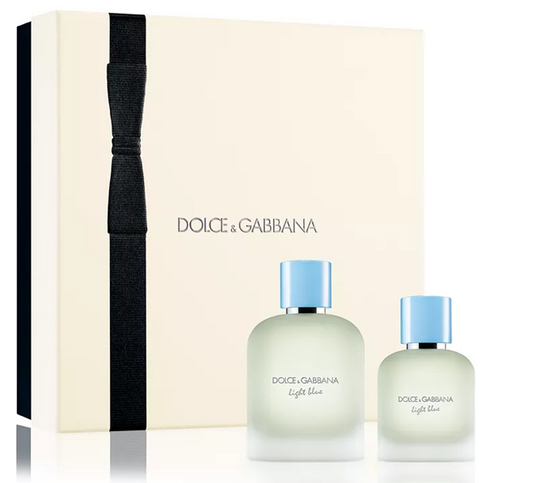 D&G LIGHT BLUE (M) EDT SP 6.7oz +EDT SP 2.5oz