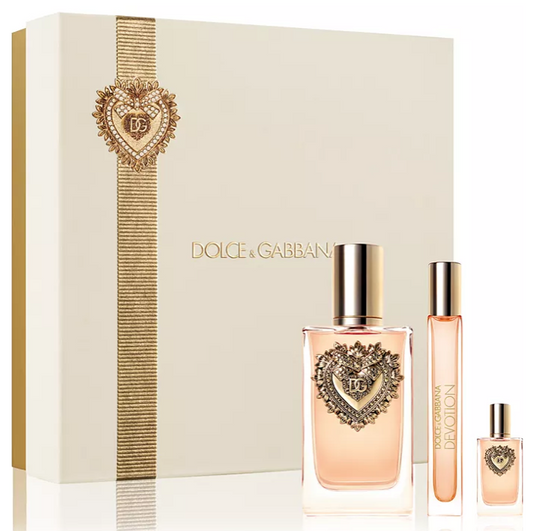 D&G DEVOTION EDP 3.4oz+Travel Spray + MINI
