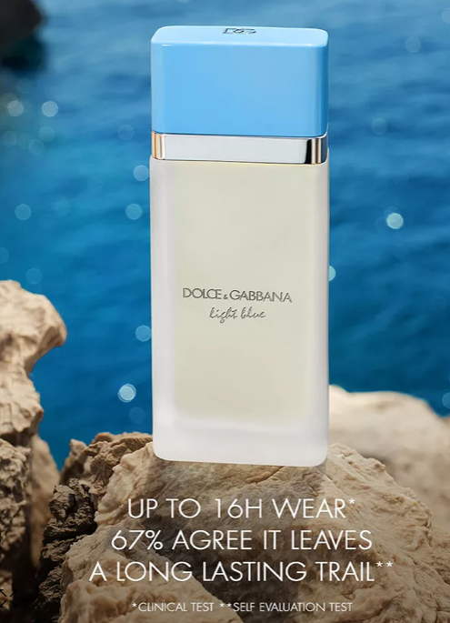 D&G LIGHT BLUE (W) EDT 3.4 OZ