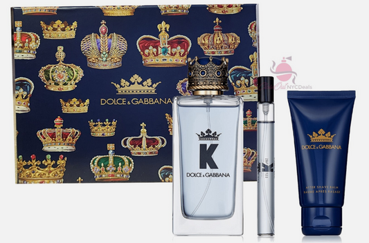 D&G K (M) EDT SP 3.3+1.6 After shave balm +10ML
