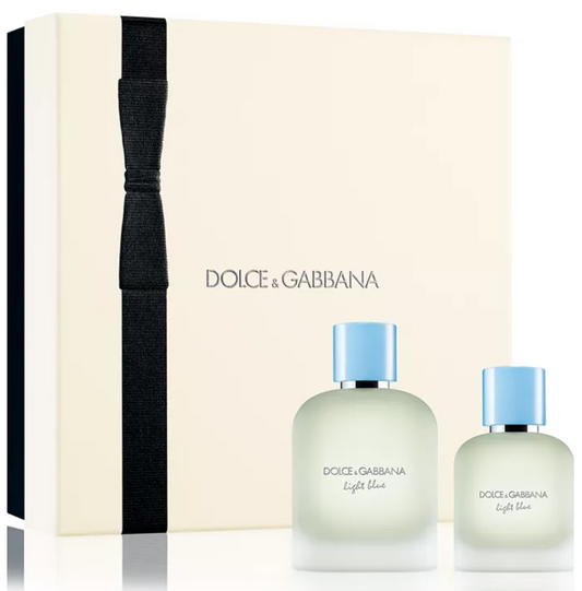 D&G LIGHT BLUE (M) EDT SP 4.2+EDT SP 1.4