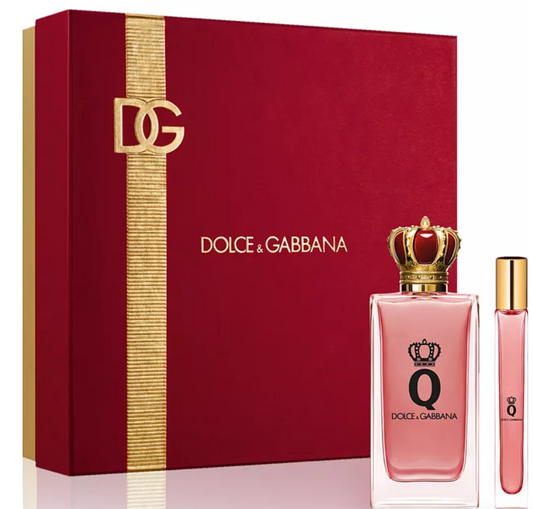 D&G Q EDP SP 3.4oz+ 0.34oz TRAVEL SPRAY